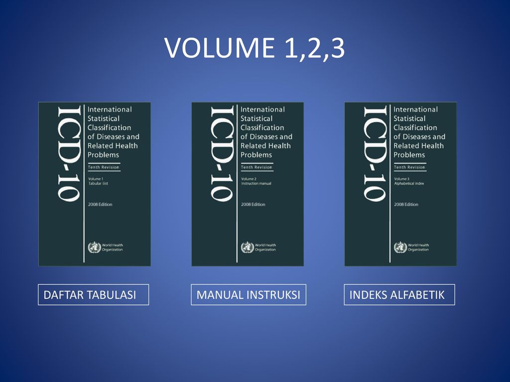 Pengantar Klasifikasi dan Kodefikasi Penyakit