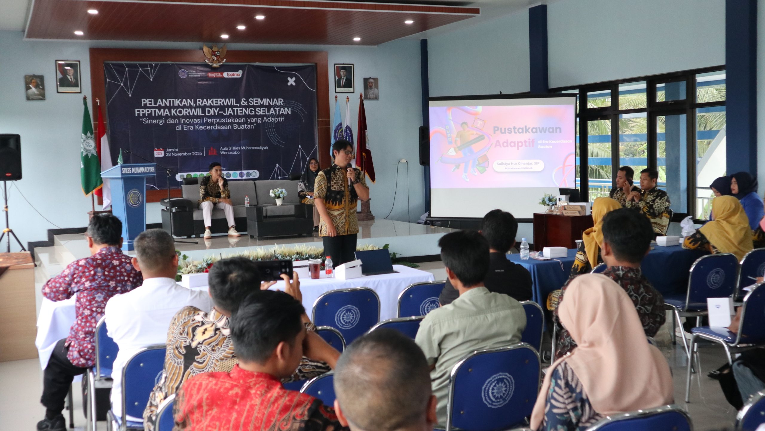 Perkuat Jejaring Pustakawan AKMT Resmi Dilantik dalam FPPTMA Korwil DIY-Jatengsel