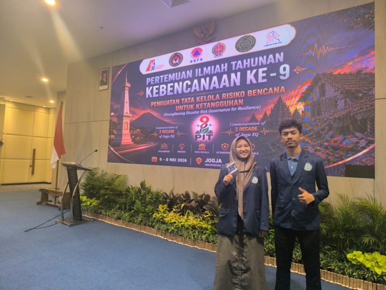 mahasiswa akmt ikuti pit ke 9 iabi 2026, perkuat kapasitas kebencanaan dan jejaring nasional