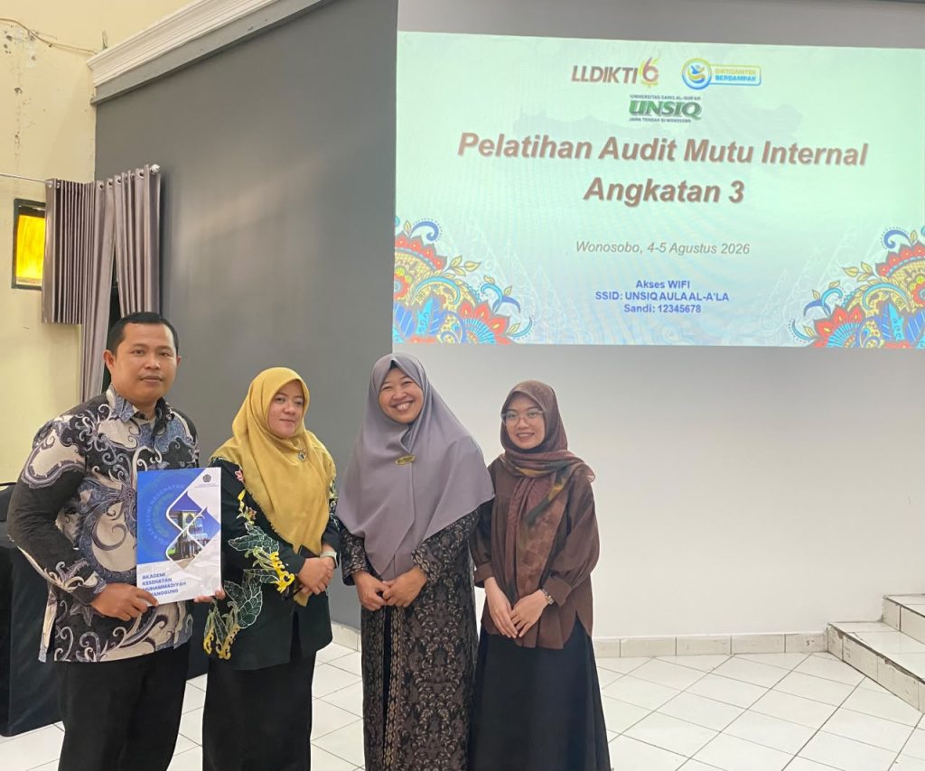 AKMT Ikuti Pelatihan Audit Mutu Internal Angkatan 3 LLDIKTI Wilayah VI Jawa Tengah